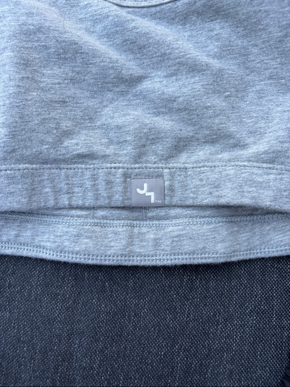 JoyLab Women's Washed Jersey Sports Bra - Heather Gray new - Picture 6 of 6